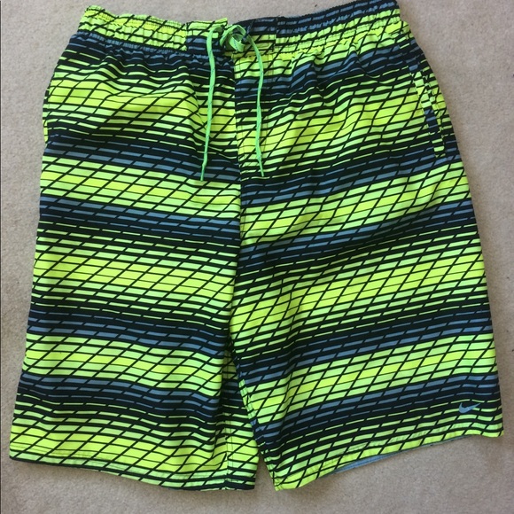 Nike Other - Nike Swimming Shorts With Lining Large